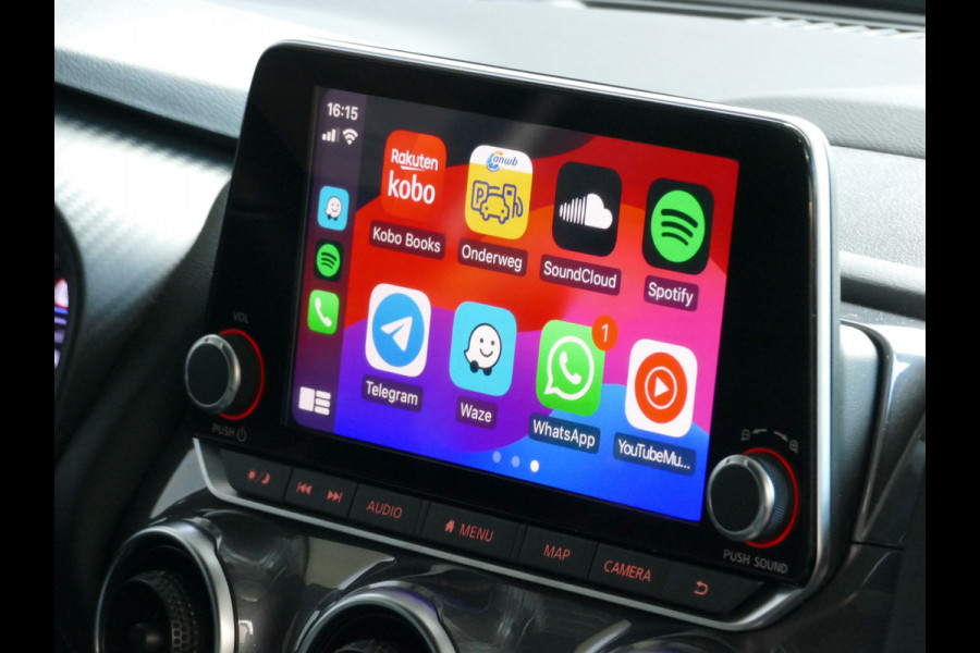 Nissan Juke N-DESIGN NAVI AFN TREKHAAK STOEL/STUUR.VERW. LED CAMERA KEYLESS LMV 06/2024