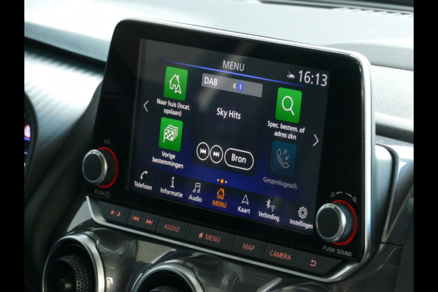 Nissan Juke N-DESIGN NAVI AFN TREKHAAK STOEL/STUUR.VERW. LED CAMERA KEYLESS LMV 06/2024