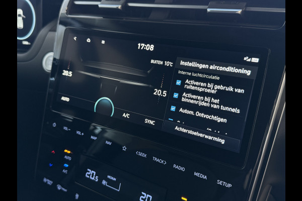 Hyundai Tucson 1.6 T-GDI PHEV 265PK 19''LMV 4WD LED STUUR/STOEL VERW. NAVI ELEK.KLEP 03/2024 PHEV PLUG IN HYBRID 4X4 AWD