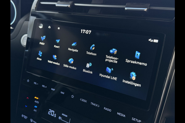 Hyundai Tucson 1.6 T-GDI PHEV 265PK 19''LMV 4WD LED STUUR/STOEL VERW. NAVI ELEK.KLEP 03/2024 PHEV PLUG IN HYBRID 4X4 AWD