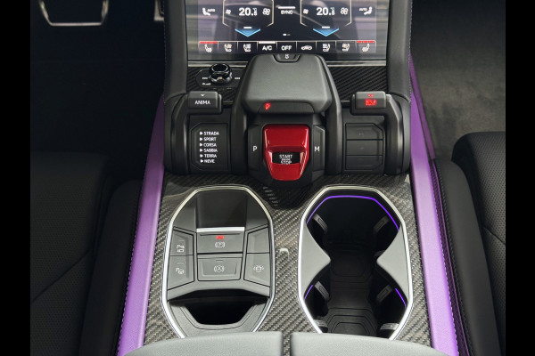 Lamborghini Urus 4.0 V8 HYBRID SE 800 PK ALLE OPTIES/CARBON PACK /AD PERSONAM/VIOLA MITHRAS/ PANO / MASSAGE