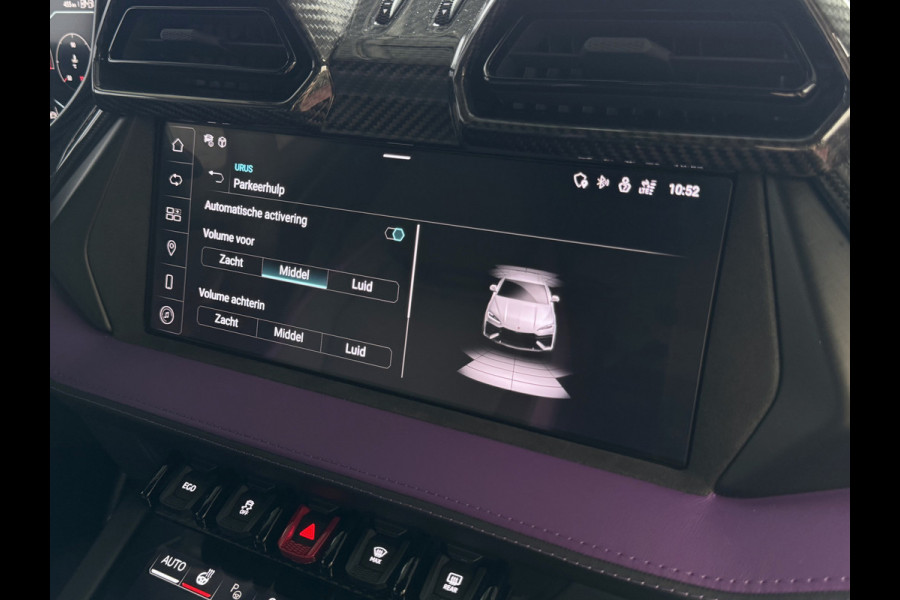 Lamborghini Urus 4.0 V8 HYBRID SE 800 PK ALLE OPTIES/CARBON PACK /AD PERSONAM/VIOLA MITHRAS/ PANO / MASSAGE