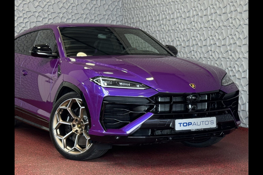 Lamborghini Urus 4.0 V8 HYBRID SE 800 PK ALLE OPTIES/CARBON PACK /AD PERSONAM/VIOLA MITHRAS/ PANO / MASSAGE