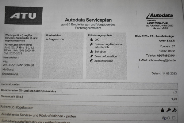 Audi Q3 35TFSI 150PK S-TRONIC PRO LINE VIRTUAL/PDC/NAVI