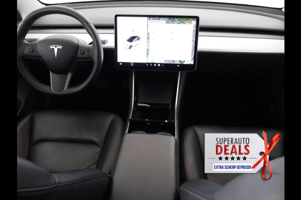 Tesla Model 3 BLACKLINE BI-TONE PANO STD ACCUTEST 86% RWD 60 kWH LEDER.NAVI.CAMERA.AUTOPILOT, STOELVERWARMING EN NOG VEEL MEER!