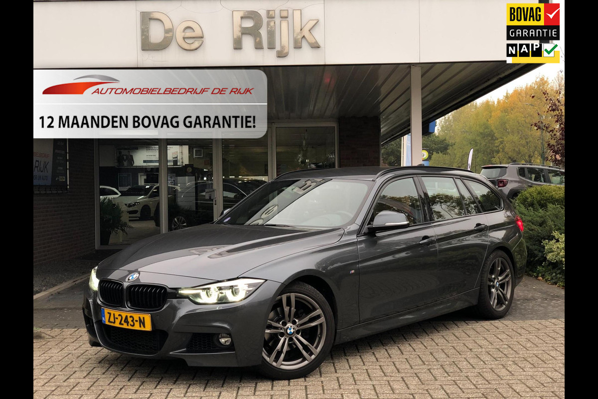 BMW 3 Serie Touring 318i M Sport | Leder, Navi, Carplay, Stoelverw., Cruise, Climate, El. Achterklep | Dealeronderhouden | NAP |