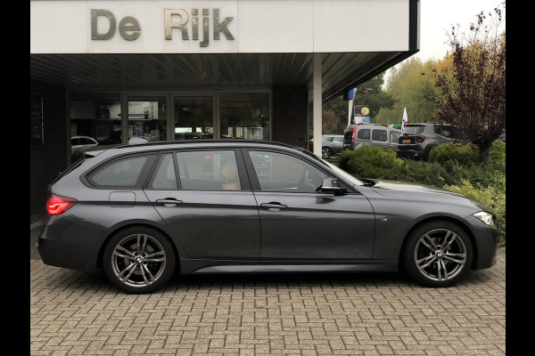 BMW 3 Serie Touring 318i M Sport | Leder, Navi, Carplay, Stoelverw., Cruise, Climate, El. Achterklep | Dealeronderhouden | NAP |