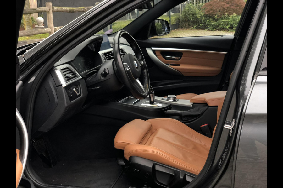 BMW 3 Serie Touring 318i M Sport | Leder, Navi, Carplay, Stoelverw., Cruise, Climate, El. Achterklep | Dealeronderhouden | NAP |