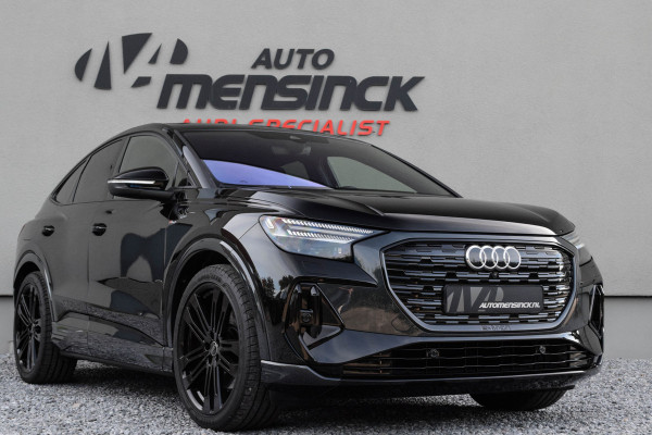Audi Q4 Sportback e-tron 40 / 2x S-line/ Sonos/ Head-Up Display /Ruit-lederen bekleding/ Adaptive Cruise Control/ Panoramadak/ 150kW (204PK)