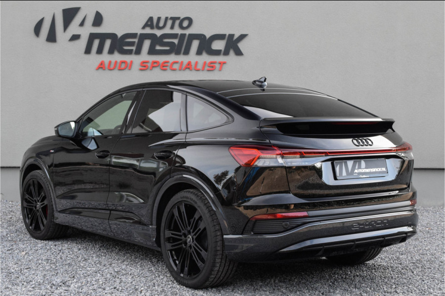 Audi Q4 Sportback e-tron 40 / 2x S-line/ Sonos/ Head-Up Display /Ruit-lederen bekleding/ Adaptive Cruise Control/ Panoramadak/ 150kW (204PK)