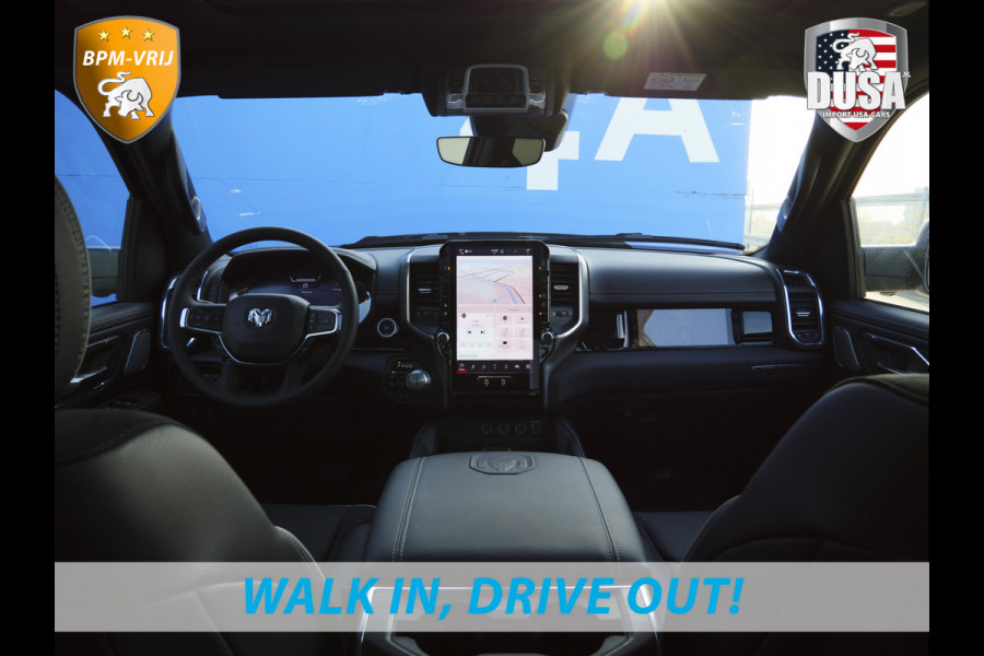 Dodge Ram | 1500 | Laramie | Premium Night | 3.0L I6 Hurricane | 4X4 | BPM-VRIJ | BPM-VRIJ | Niveau regeling | Passenger Display | Getoonde accessoires zijn verkrijgbaar tegen meerprijs Dodge Ram | 1500 | Laramie | Premium Night | 3.0L I6 Hurricane | 4X4 | BPM-VRIJ | BPM-VRIJ | Niveau regeling | Passenger Display | Getoonde accessoires zijn verkrijgbaar tegen meerprijs