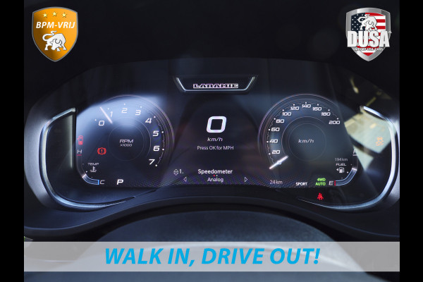 Dodge Ram | 1500 | Laramie | Premium Night | 3.0L I6 Hurricane | 4X4 | BPM-VRIJ | BPM-VRIJ | Niveau regeling | Passenger Display | Getoonde accessoires zijn verkrijgbaar tegen meerprijs Dodge Ram | 1500 | Laramie | Premium Night | 3.0L I6 Hurricane | 4X4 | BPM-VRIJ | BPM-VRIJ | Niveau regeling | Passenger Display | Getoonde accessoires zijn verkrijgbaar tegen meerprijs