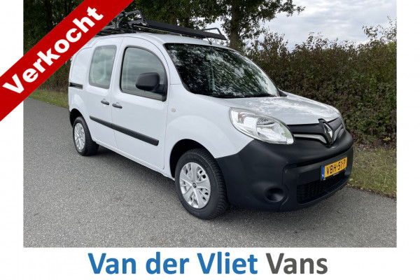 Renault Kangoo 1.5 dCi E6 R-link Lease €133 p/m Airco, Navi, PDC, Trekhaak, Imperiaal, onderhoudshistorie aanwezig