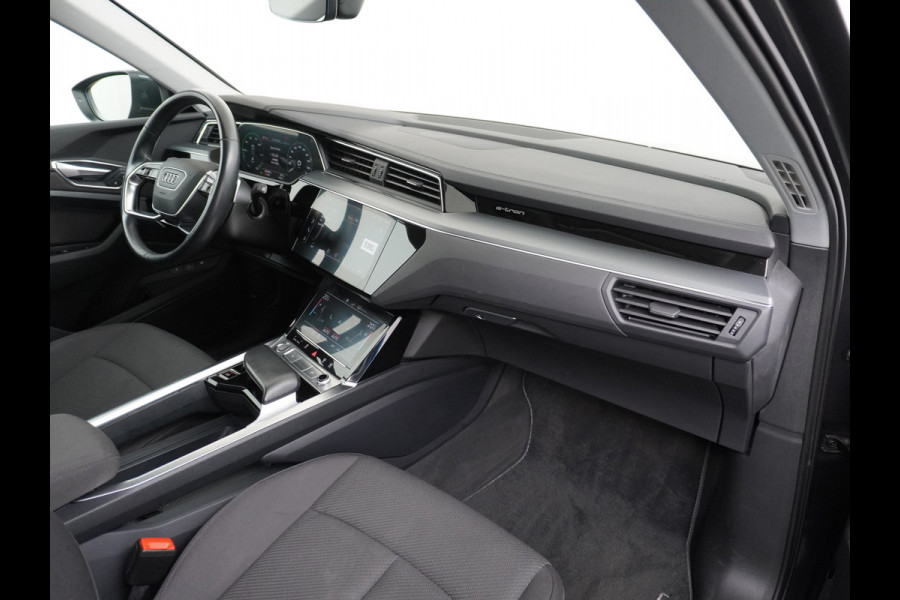 Audi e-tron 50 Quattro 313pk Luchtvering SOH=85% Camera Navi Elektr.Stoelen+Memory Ecc Cruise Control Pdc Launch Edition Led Lmv Keyless Connected services Led-v+a Audi-Drive-Select Ecc WiFi-vb. 1e Eigenaar Origineel Nederlandse Auto