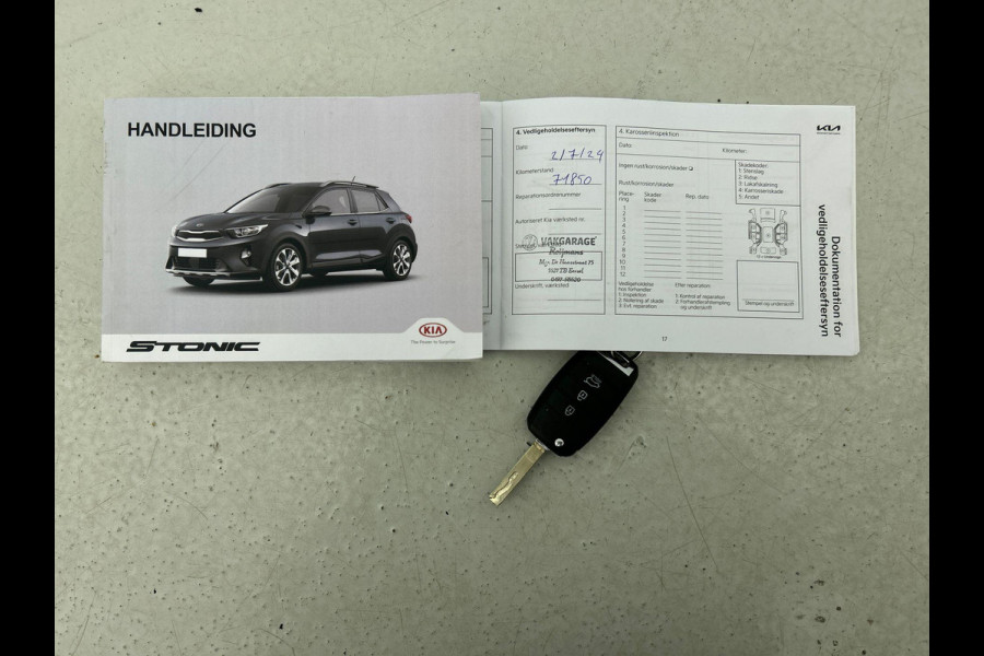 Kia Stonic 1.0 T-GDI 136pk MHEV Automaat Vision Navigatie Climate control Camera Cruise Control Dab 17" Lichtmetalen velgen