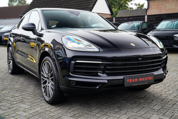 Porsche Cayenne Coupé 3.0 E-Hybrid | Sport Chrono | 22 INCH | Panorama | Head up | Trekhaak | Luchtvering | Memory stoelen 8Voudig