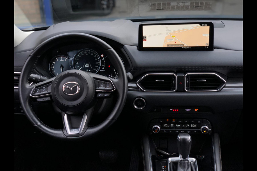 Mazda CX-5 2.0 SkyActiv-G 165 Luxury | Leder, Stoelverw.+Ventilatie, Trekhaak wegkl., El. A.klep, ACC, Carplay/Android, 360 Camera