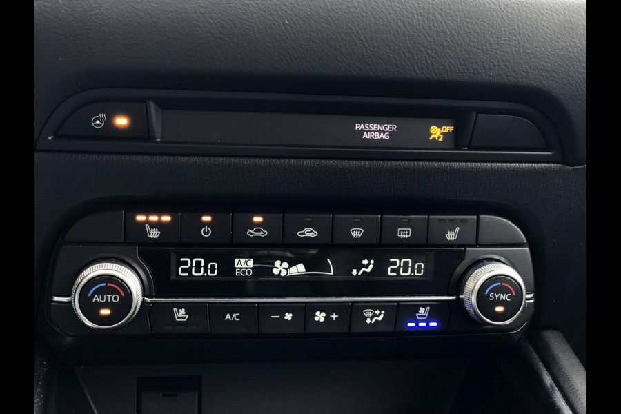 Mazda CX-5 2.0 SkyActiv-G 165 Luxury | Leder, Stoelverw.+Ventilatie, Trekhaak wegkl., El. A.klep, ACC, Carplay/Android, 360 Camera