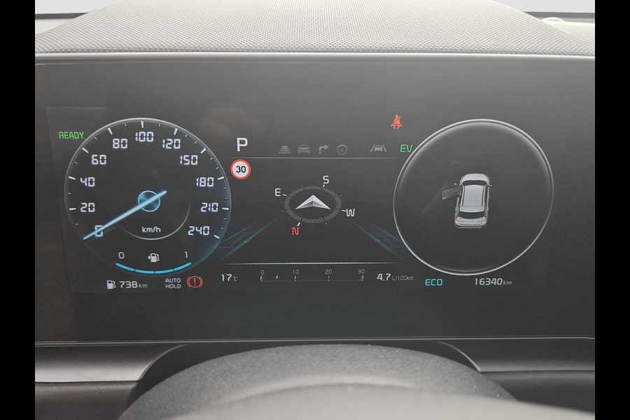Kia Niro 1.6 GDi Hybrid DynamicPlusLine | Head Up Display | Dode hoek Assistentie | Stoel- en Stuurverwarming | Schuif/Kanteldak | Adapt. Cruise |
