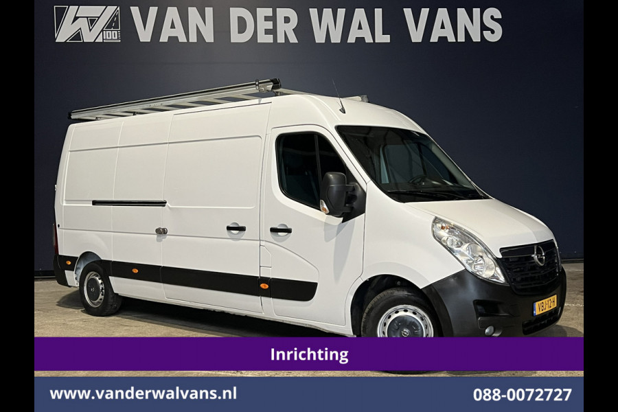 Opel Movano 2.3 CDTI 145pk L3H2 Inrichting Euro6 Airco | Camera | Navigatie | 2500kg Trekhaak Cruisecontrol, Imperiaal, Trap, Parkeersensoren, Bijrijdersbank