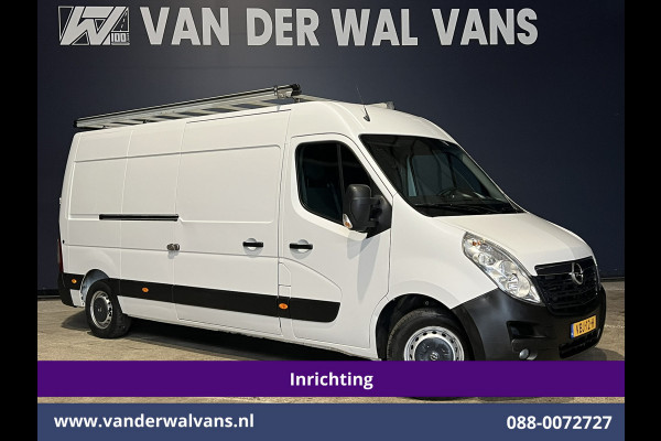 Opel Movano 2.3 CDTI 145pk L3H2 Inrichting Euro6 Airco | Camera | Navigatie | 2500kg Trekhaak Cruisecontrol, Imperiaal, Trap, Parkeersensoren, Bijrijdersbank