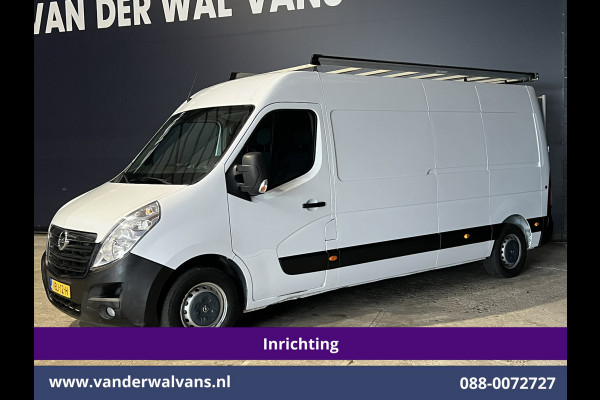 Opel Movano 2.3 CDTI 145pk L3H2 Inrichting Euro6 Airco | Camera | Navigatie | 2500kg Trekhaak Cruisecontrol, Imperiaal, Trap, Parkeersensoren, Bijrijdersbank