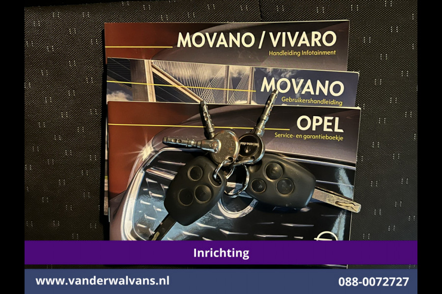 Opel Movano 2.3 CDTI 145pk L3H2 Inrichting Euro6 Airco | Camera | Navigatie | 2500kg Trekhaak Cruisecontrol, Imperiaal, Trap, Parkeersensoren, Bijrijdersbank