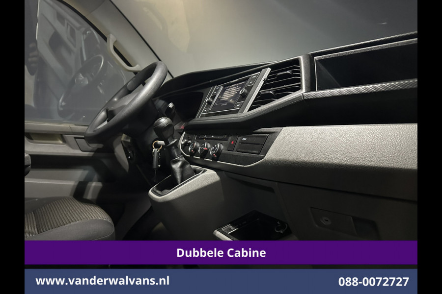 Volkswagen Transporter 2.0 TDI L2H1 Dubbele Cabine Euro6 Airco | 2200kg Trekhaak | Apple Carplay Cruisecontrol, Android Auto, 5-Zits, Parkeersensoren