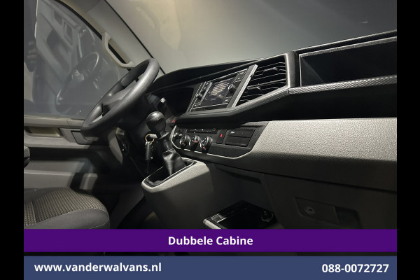 Volkswagen Transporter 2.0 TDI L2H1 Dubbele Cabine Euro6 Airco | 2200kg Trekhaak | Apple Carplay Cruisecontrol, Android Auto, 5-Zits, Parkeersensoren