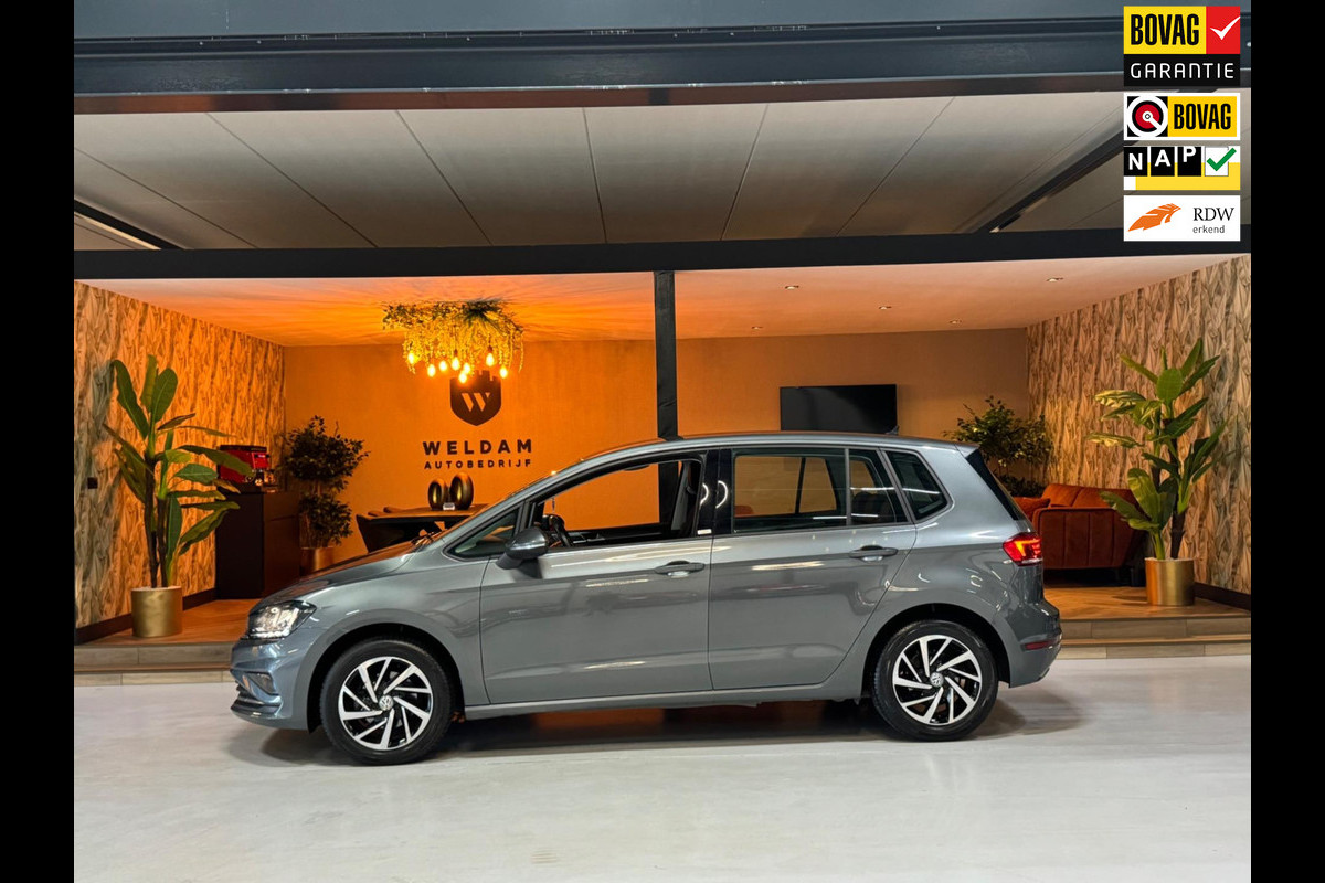Volkswagen Golf Sportsvan 1.0 TSI Highline Garantie CarPlay Camera Adoptieve Cruise Front Ass Lane PDC Clima Navi Led Rijklaar