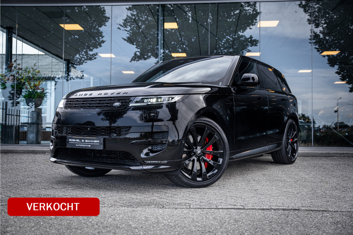 Land Rover Range Rover Sport P440e Dynamic SE ** Panodak ** 23" ** HUD ** Trekhaak ** NAP!! Land Rover Range Rover Sport P440e Dynamic SE ** Panodak ** 23" ** HUD ** Trekhaak ** NAP!!