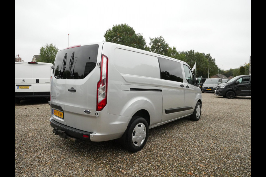 Ford Transit Custom 2.0 TDCI 130PK, L2H1, Dubbel Cabine, Airco