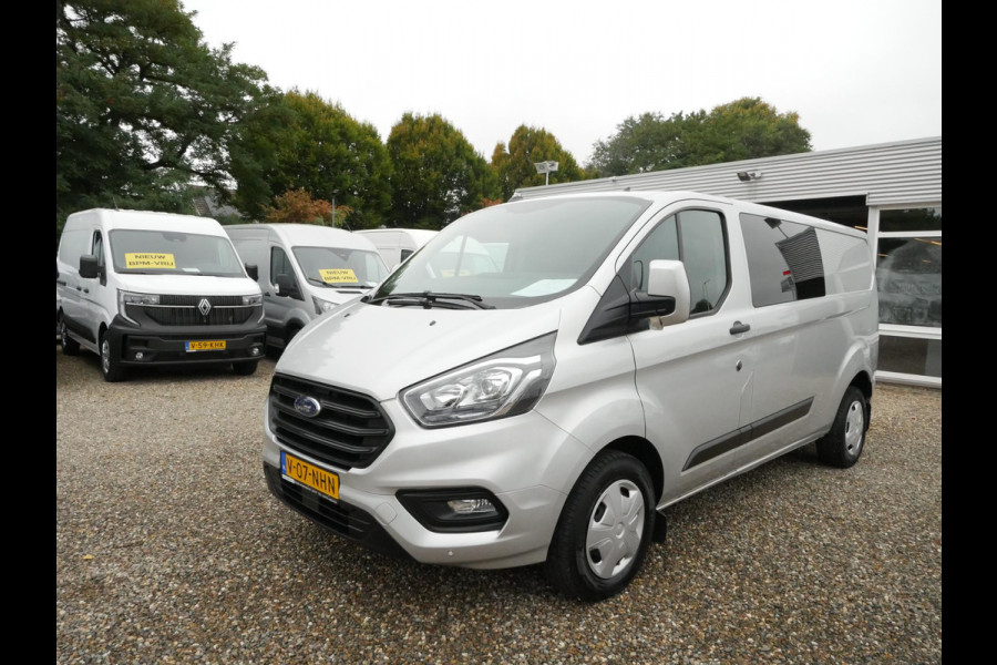 Ford Transit Custom 2.0 TDCI 130PK, L2H1, Dubbel Cabine, Airco