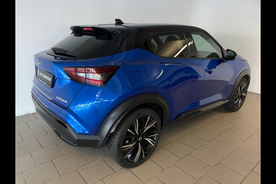 Nissan Juke 1.0 DIG-T N-Design AIRCO CLIMA NAVI CRUISE BT VELGEN CAMERA PRIVACYGLAS ZWART DAK ZEER NETTE AUTO