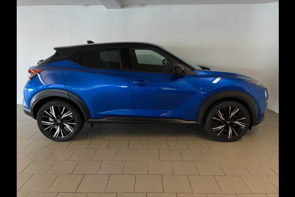 Nissan Juke 1.0 DIG-T N-Design AIRCO CLIMA NAVI CRUISE BT VELGEN CAMERA PRIVACYGLAS ZWART DAK ZEER NETTE AUTO