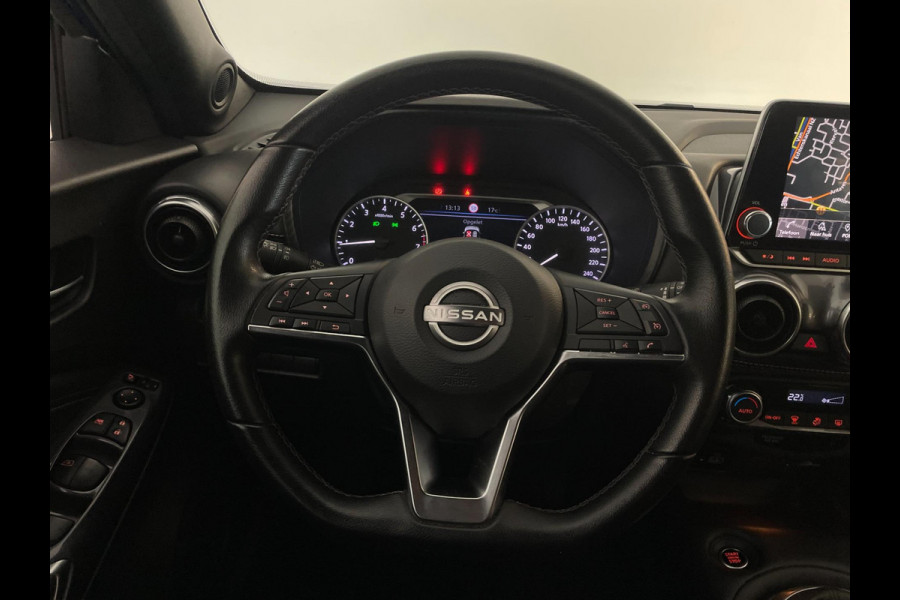 Nissan Juke 1.0 DIG-T N-Design AIRCO CLIMA NAVI CRUISE BT VELGEN CAMERA PRIVACYGLAS ZWART DAK ZEER NETTE AUTO
