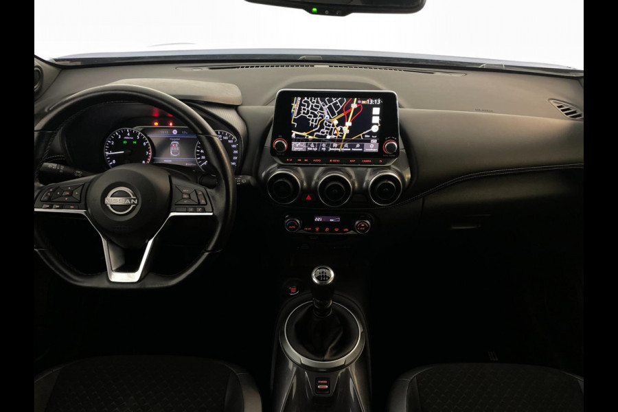 Nissan Juke 1.0 DIG-T N-Design AIRCO CLIMA NAVI CRUISE BT VELGEN CAMERA PRIVACYGLAS ZWART DAK ZEER NETTE AUTO