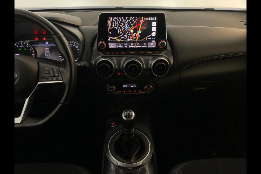 Nissan Juke 1.0 DIG-T N-Design AIRCO CLIMA NAVI CRUISE BT VELGEN CAMERA PRIVACYGLAS ZWART DAK ZEER NETTE AUTO