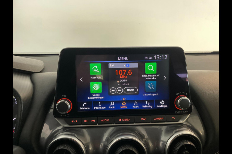 Nissan Juke 1.0 DIG-T N-Design AIRCO CLIMA NAVI CRUISE BT VELGEN CAMERA PRIVACYGLAS ZWART DAK ZEER NETTE AUTO