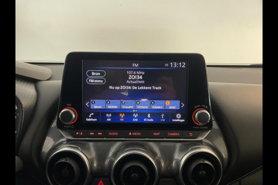 Nissan Juke 1.0 DIG-T N-Design AIRCO CLIMA NAVI CRUISE BT VELGEN CAMERA PRIVACYGLAS ZWART DAK ZEER NETTE AUTO