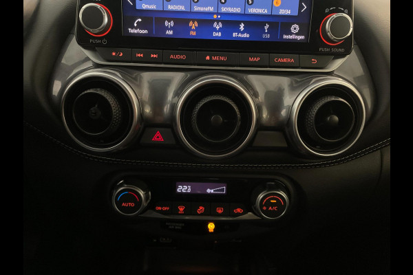 Nissan Juke 1.0 DIG-T N-Design AIRCO CLIMA NAVI CRUISE BT VELGEN CAMERA PRIVACYGLAS ZWART DAK ZEER NETTE AUTO