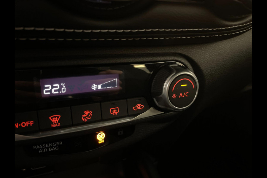 Nissan Juke 1.0 DIG-T N-Design AIRCO CLIMA NAVI CRUISE BT VELGEN CAMERA PRIVACYGLAS ZWART DAK ZEER NETTE AUTO