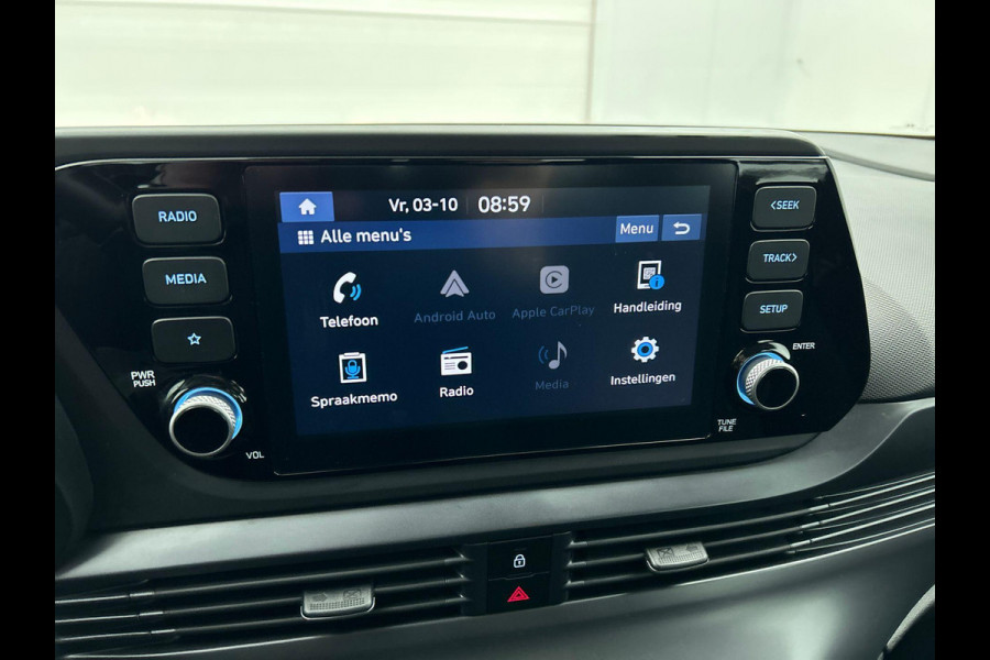 Hyundai i20 1.0 T-GDI Comfort | Navigatie | Apple Carplay/ Android Auto | Camera | Stoel/Stuurverwarming  | 16 Inch Lichtmetalen Velgen | Privacy Glass | Climate Control |