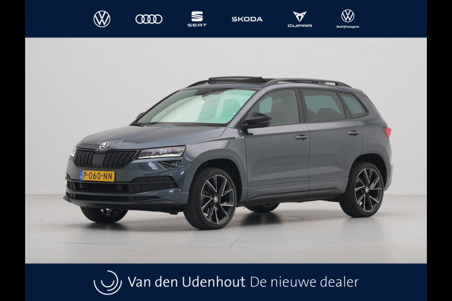 Škoda Karoq 1.5 TSI 150pk DSG Sportline Business Leer Panorama dak Trekhaak Canton