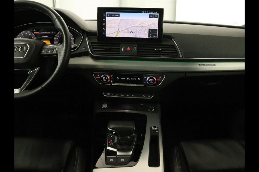 Audi Q5 55 TFSIe S edition | Panoramadak | 360 Camera | Massage | Adaptive cruise | Bang & Olufsen | Luchtvering | Head-Up | Achterbankverwarming | Carplay | Trekhaak | Stuurverwarming | Matrix LED | PHEV | Plug In