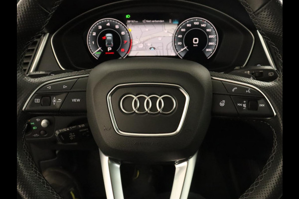 Audi Q5 55 TFSIe S edition | Panoramadak | 360 Camera | Massage | Adaptive cruise | Bang & Olufsen | Luchtvering | Head-Up | Achterbankverwarming | Carplay | Trekhaak | Stuurverwarming | Matrix LED | PHEV | Plug In