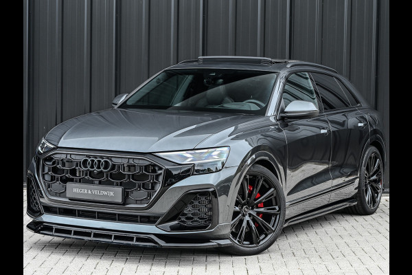 Audi Q8 55TFSI e QUATTRO PRO LINE S COMPETITION | S-SEATS | PANORAMADAK | 4 WIEL BESTURING | B&O SOUND | HEAD-UP | LUCHTVERING | DAB+ |