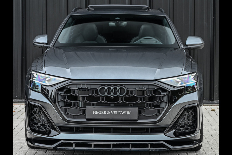 Audi Q8 55TFSI e QUATTRO PRO LINE S COMPETITION | S-SEATS | PANORAMADAK | 4 WIEL BESTURING | B&O SOUND | HEAD-UP | LUCHTVERING | DAB+ |