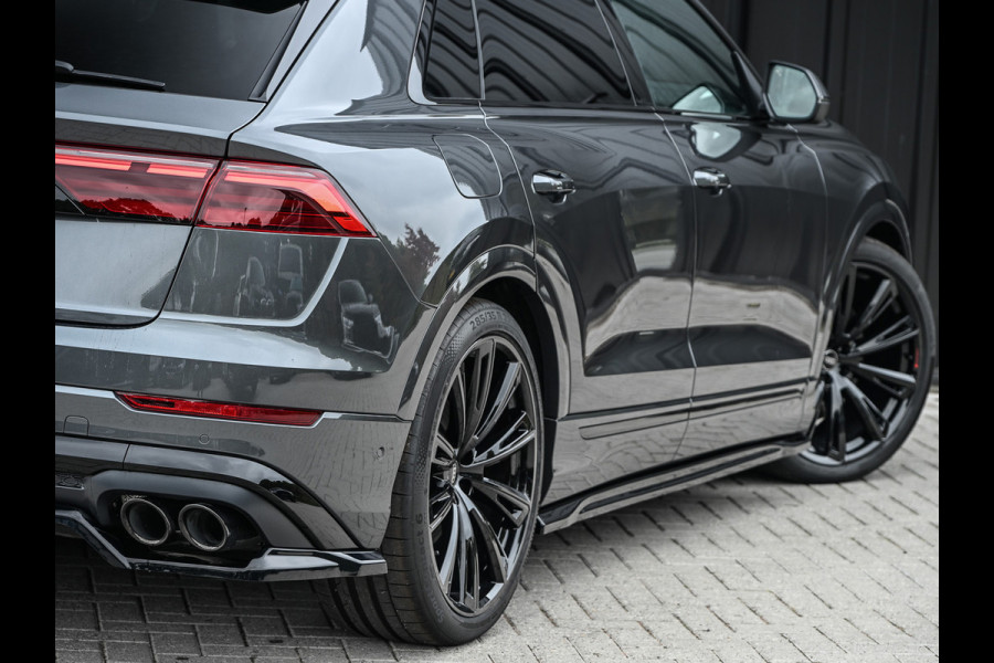 Audi Q8 55TFSI e QUATTRO PRO LINE S COMPETITION | S-SEATS | PANORAMADAK | 4 WIEL BESTURING | B&O SOUND | HEAD-UP | LUCHTVERING | DAB+ |
