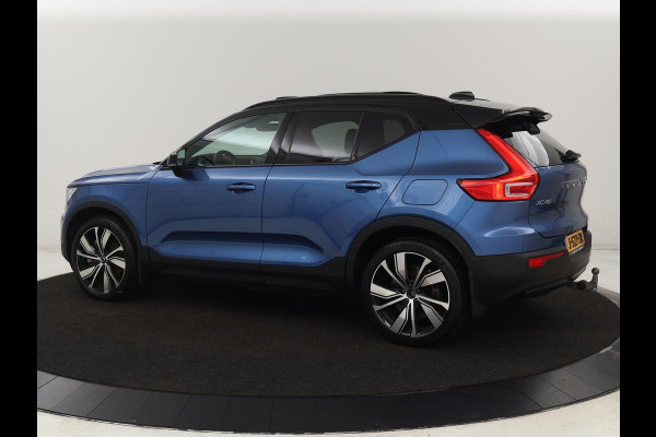 Volvo XC40 Recharge P8 AWD R Design | Panoramadak | Trekhaak | Stoel & stuurverwarming | Adaptive cruise | Carplay | Full LED | Camera | Leder/Alcantara | Keyless